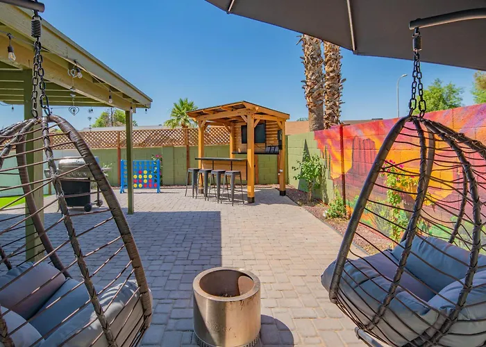 Holiday home 4br - Arcades, Putting Green, Fire Pit, Themed *