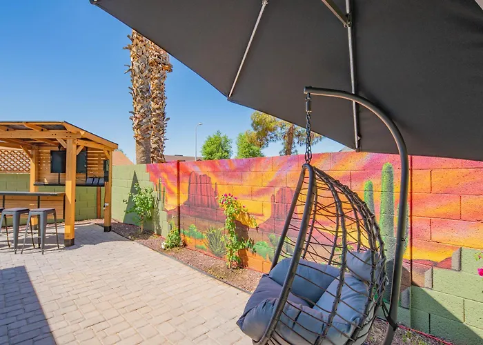 Holiday home 4br - Arcades, Putting Green, Fire Pit, Themed *